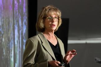 Dr. Diana Tomback, professor at CU Denver speaks at summit