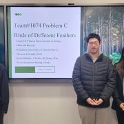 Picture of two teams who participated in SCUDEM–SIMIODE Challenge.