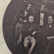 Photo of the founders of the German Society of Physics in 1845