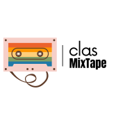CU Denver CLAS' MixTape logo with cassette tape unspooling