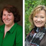 CU Denver Associate Professor Diana White (left) and Senior Instructor Pamela Whitten (right)