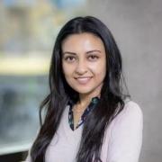Soumia Bardhan, recipient of the National Anita Taylor Outstanding Article Award