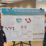  CU Denver CLAS Chemistry students Bailey Frazier and Karan Basaves Present their Poster at the Colorado Proteinopathy Symposium