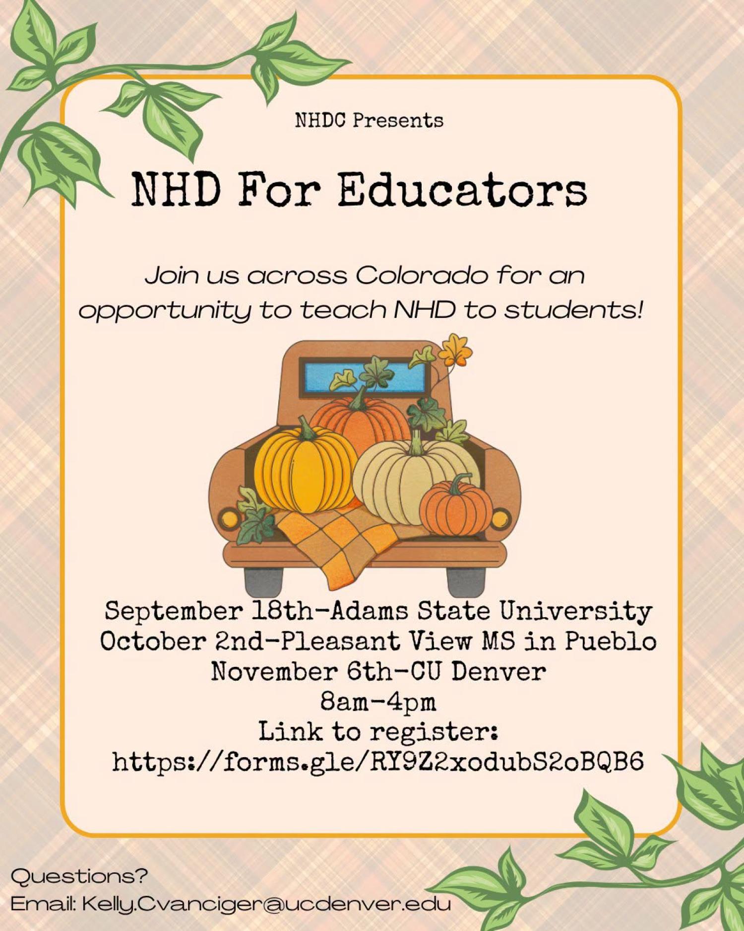 Fall Educator Seminar