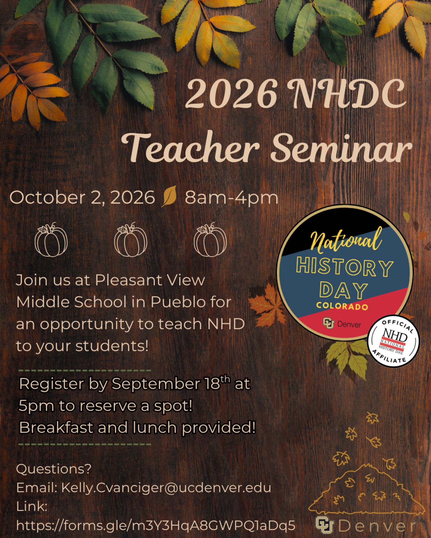 Pueblo Educator Seminar