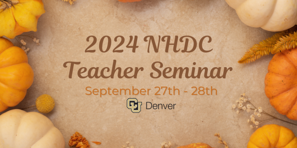 Fall Teacher Seminar