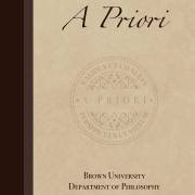 cover of A Priori, Brown University's Undergraduate Journal of Philosophy