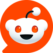 Reddit logo.