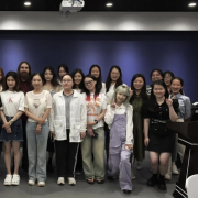 ICB students with Anthony Casadonte