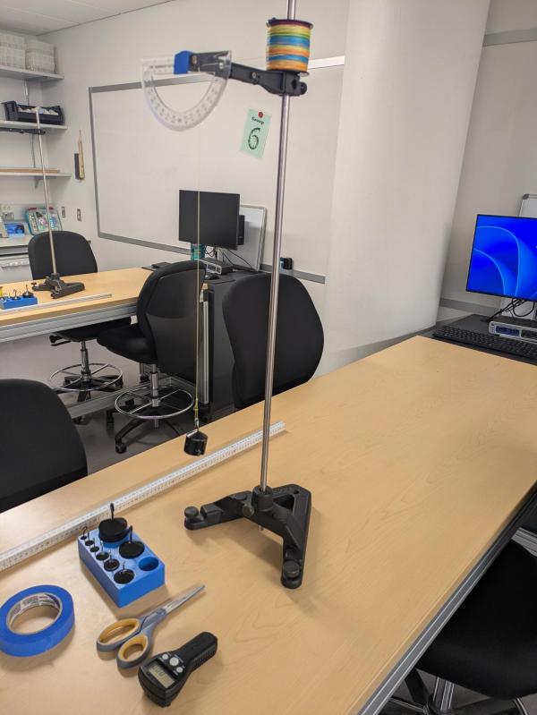 Intro labs pendulum experiment