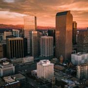 Denver city skyline