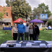 CU Denver faculty and staff smiling 
