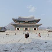 photo of traditional korean house