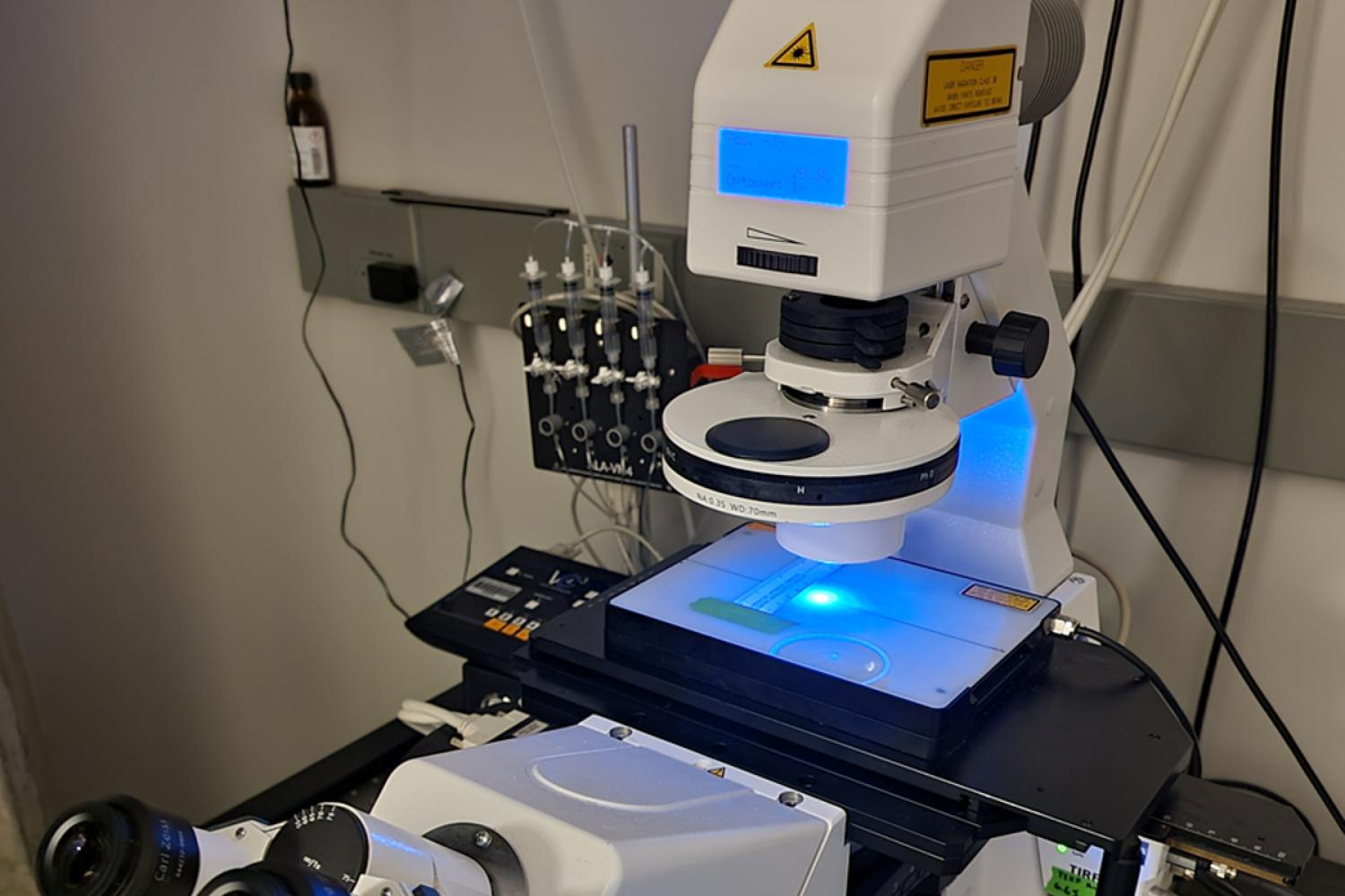 fluorescence microscope used by 2021 fellows