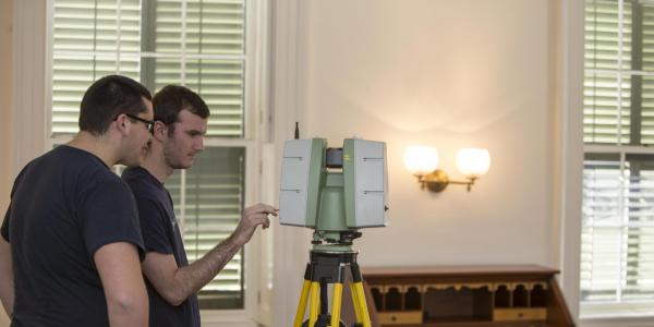 3D laser scanning at President Lincoln's Cottage