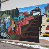 Mural in Louisville, Colorado