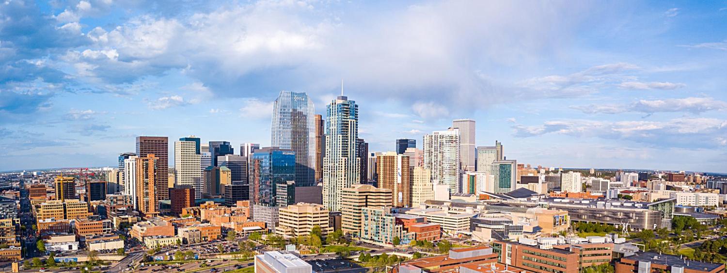 Campus and Downtown Denver Photo
